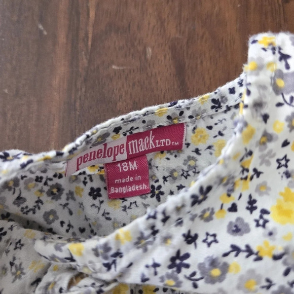 PENELOPE MACK LTD All Over Floral Print Romper Frill - Picture 4 of 9